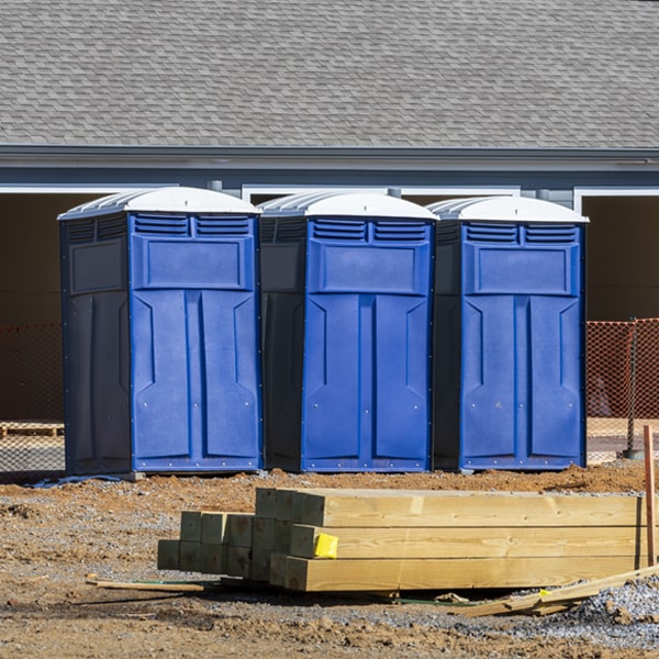 are there any additional fees associated with porta potty delivery and pickup in Clarks